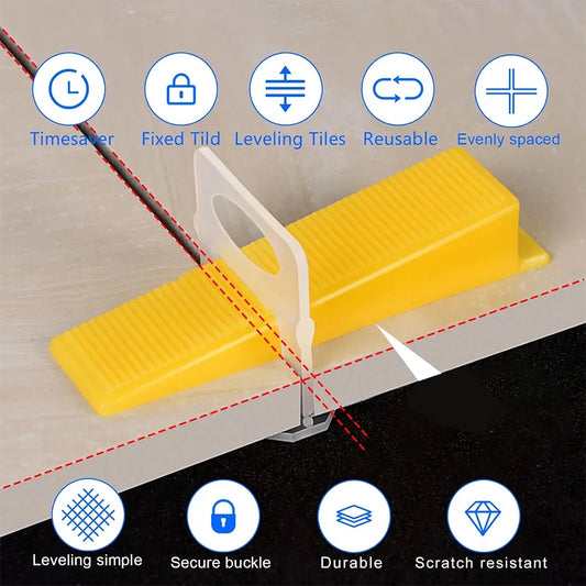 Tile Leveling System Clips